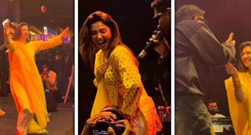 Mahira Khan dance at Asim Azhar concert sparks massive buzz online