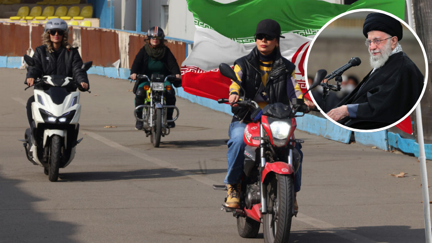 Women riding bikes. File Photo