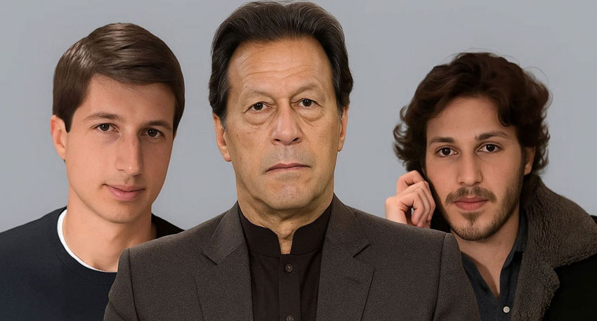 Imran Khan sons visa