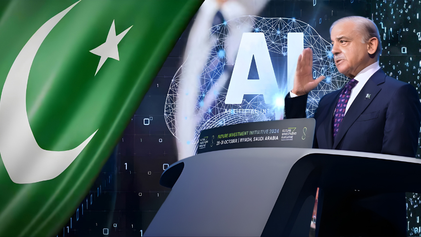 Prime Minister Shehbaz Sharif on AI initiatives. File Photo
