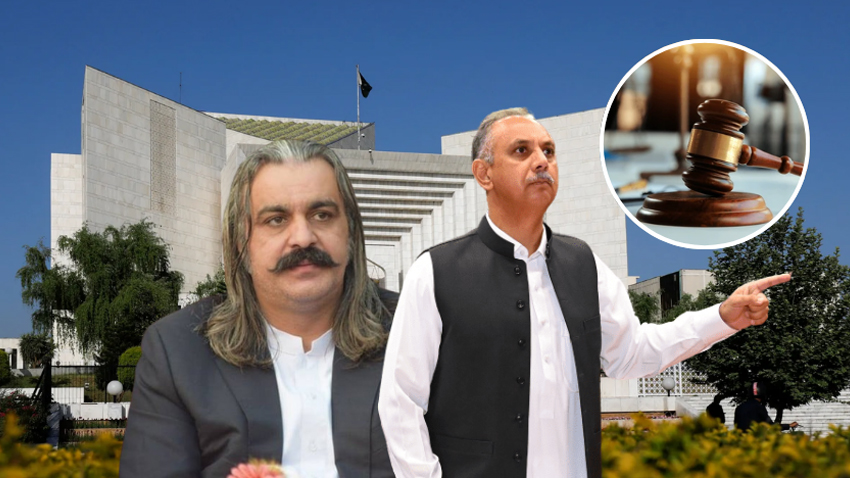 Court declares Omar Ayub, Ali Amin Gandapur absconders in Haqeeqi Azadi March case