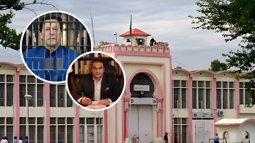 Barrister Salman Safdar meets Imran Khan, confirms health is stable