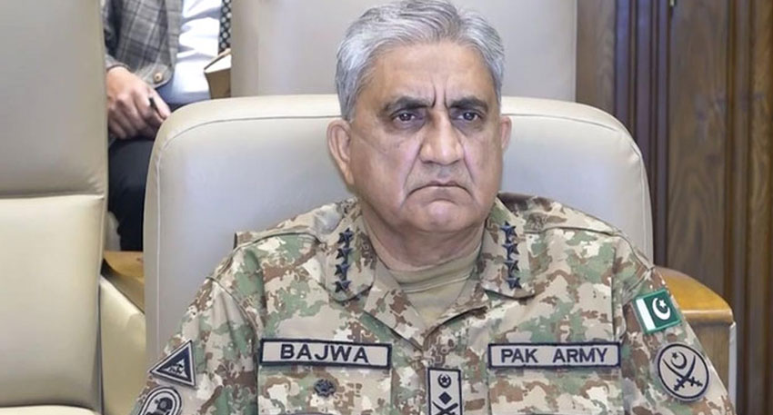 Former COAS Qamar Javed Bajwa is being treated in ICU after he fell at home. File photo