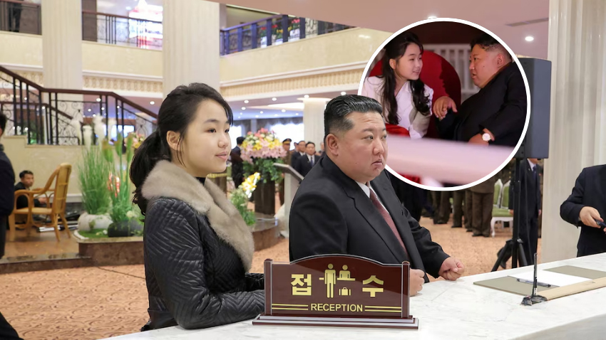 Kim Jong Un positioning daughter as successor, spy agency hints