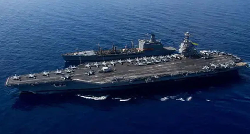 Trump sends naval fleet toward Middle East