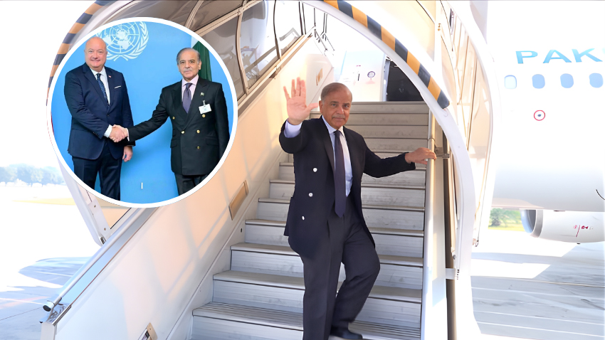 PM Shehbaz Sharif leaving for Austria. File Photo