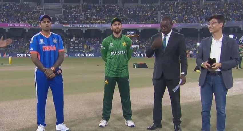 Pakistan wins toss, chooses to bowl first in Pakistan vs India T20 World Cup