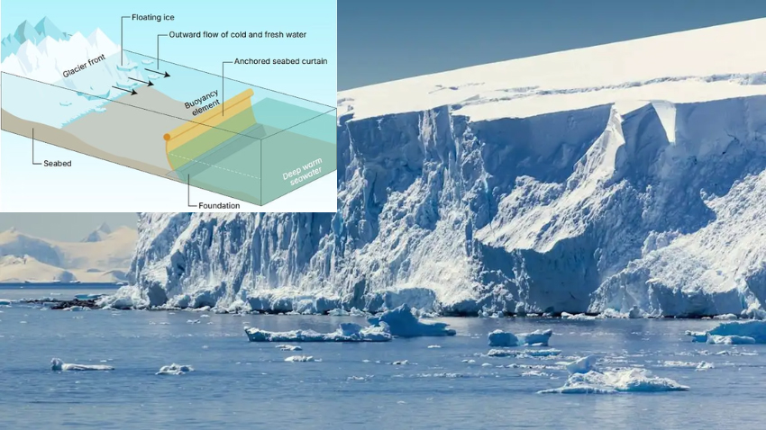 Scientists propose $80 billion undersea wall to save Doomsday Glacier