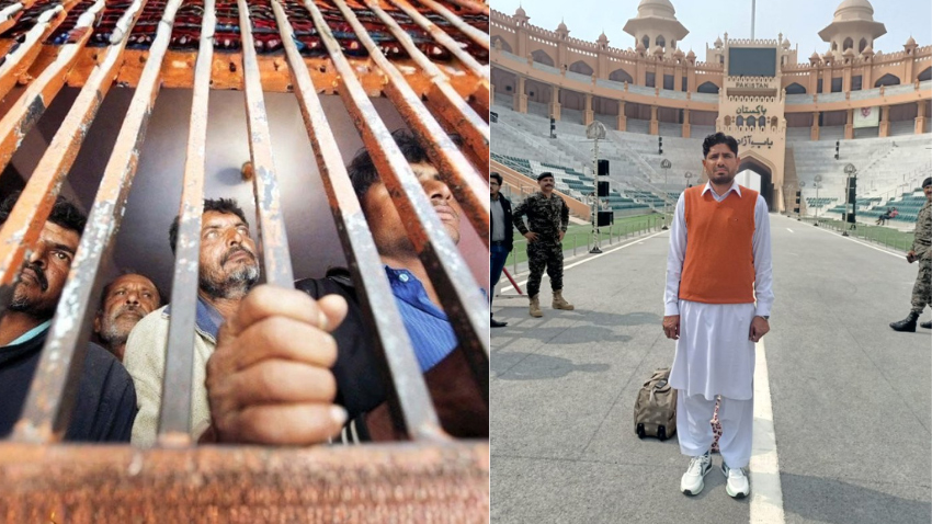 Pakistani national returns home after 18 years in Indian jail