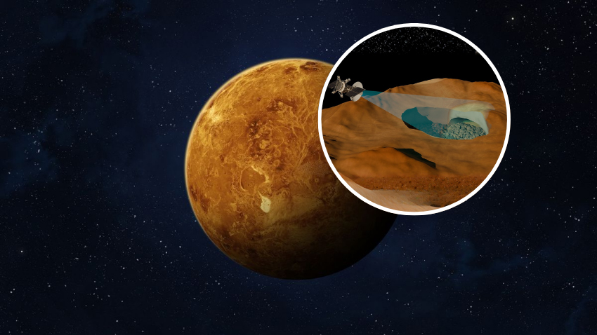 Massive tunnel found beneath Venus surface stuns scientists