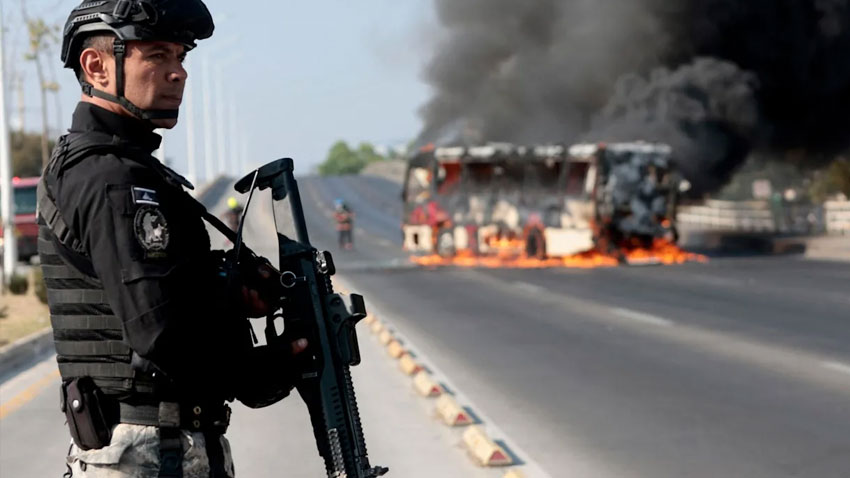 Mexico was shaken as 25 policemen killed after El Mencho capture and killing. File photo