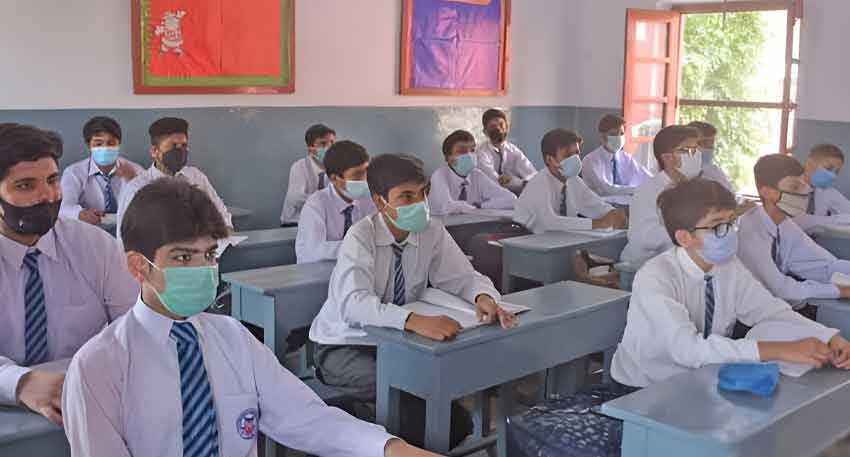 Students in classroom