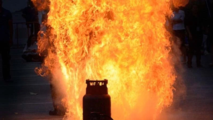 Cylinder blast. File Photo