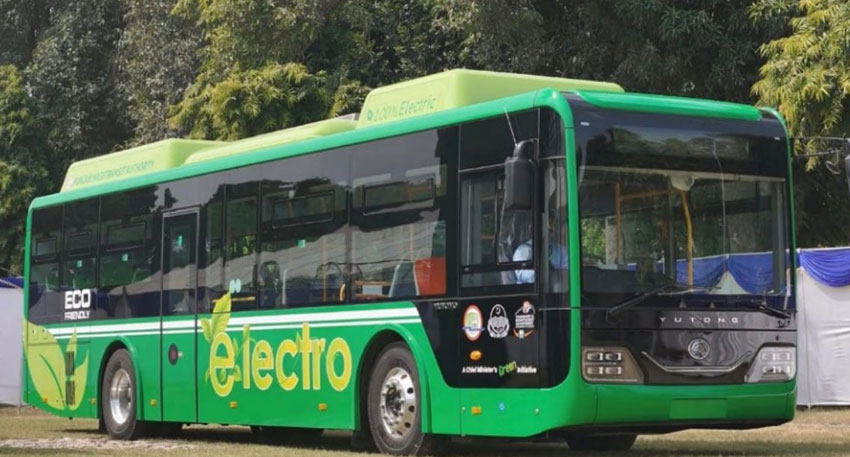 Peshawar electric bus service