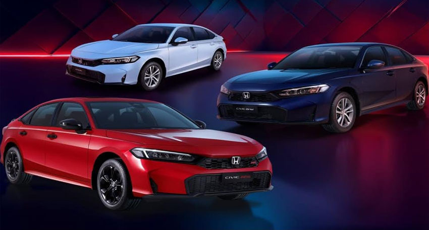 Honda Civic facelift booking price