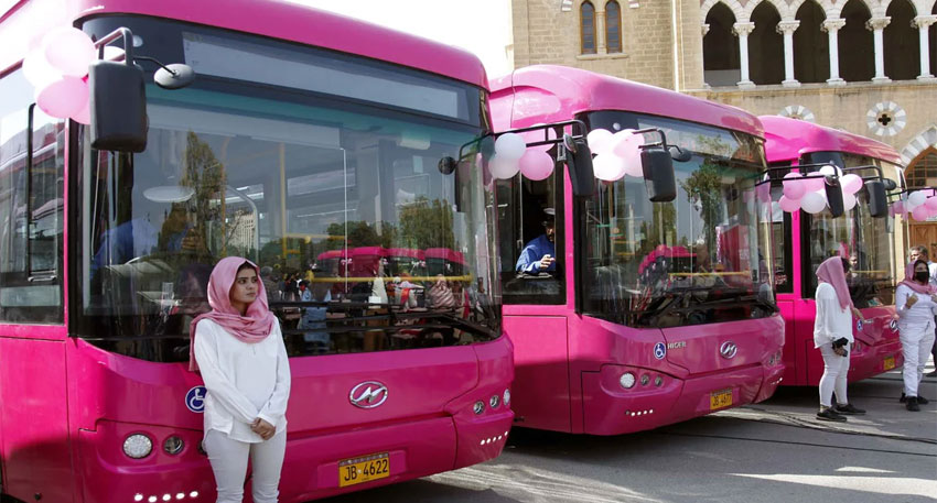 Pink bus service launched for women in Balochistan
