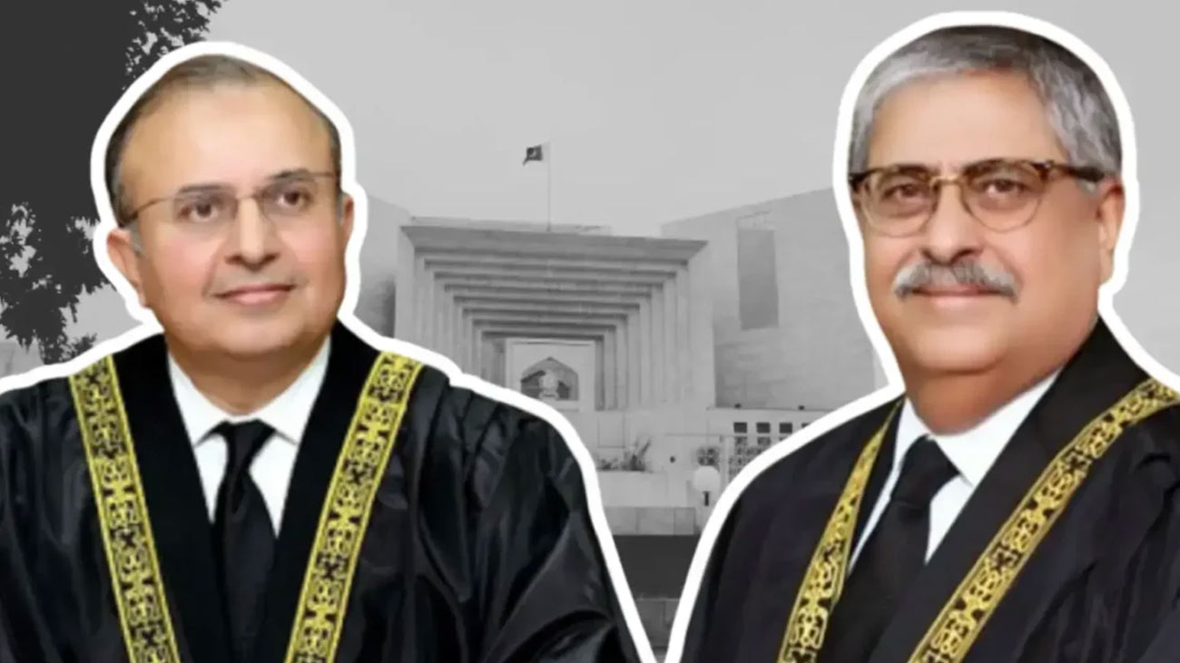 Huge pension payouts for Justices Mansoor Ali Shah and Athar Minallah revealed. File photo