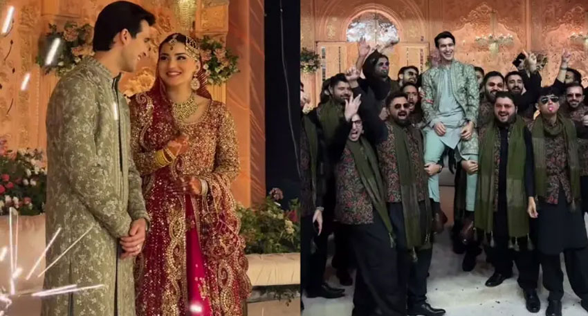 Momil Khan, Zarrar Khan wedding pictures go viral