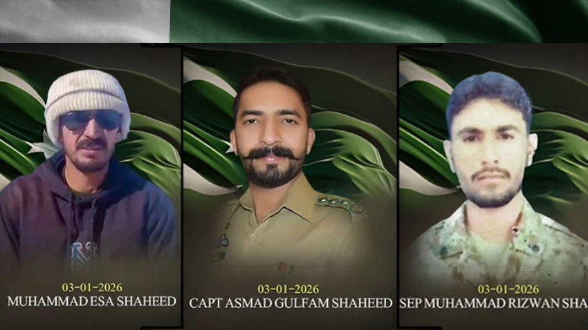 Three embrace martyrdom in snow clearance mission: ISPR