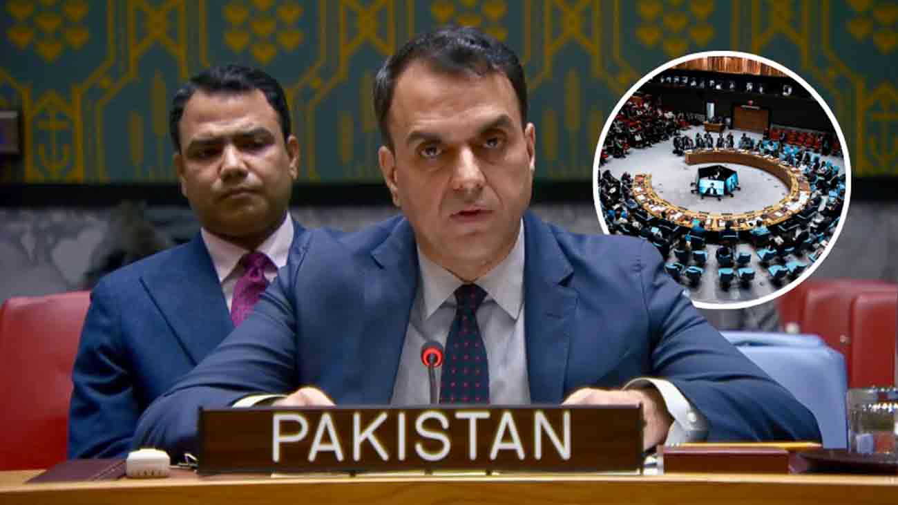 Pakistani ambassador at UNSC. File Photo
