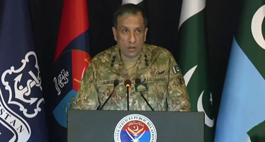 DG ISPR reveals Afghans involved in major terror incidents in Pakistan during 2025