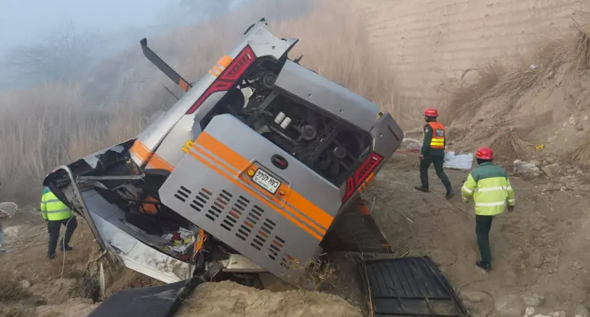 Bus crash near Talagang leaves five dead, 24 injured