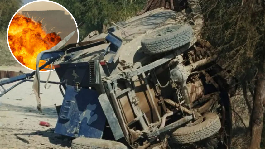 Police van blast in Tank. File Photo