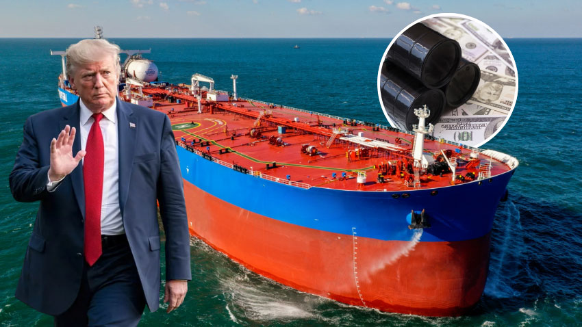 Donald Trump sells first batch of Venezulan Oil. File Photo