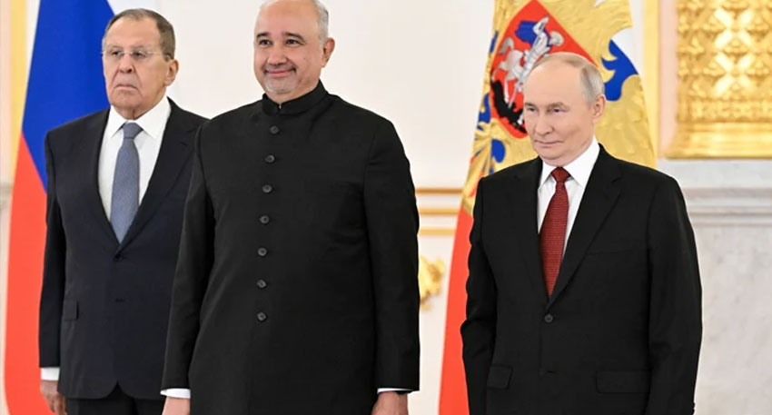 President Vladimir Putin praises Pakistan-Russia ties as ‘genuinely mutually beneficial’. File photo