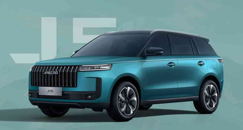 Jaecoo J5 launches Pakistan’s cheapest hybrid SUV with premium features. File photo