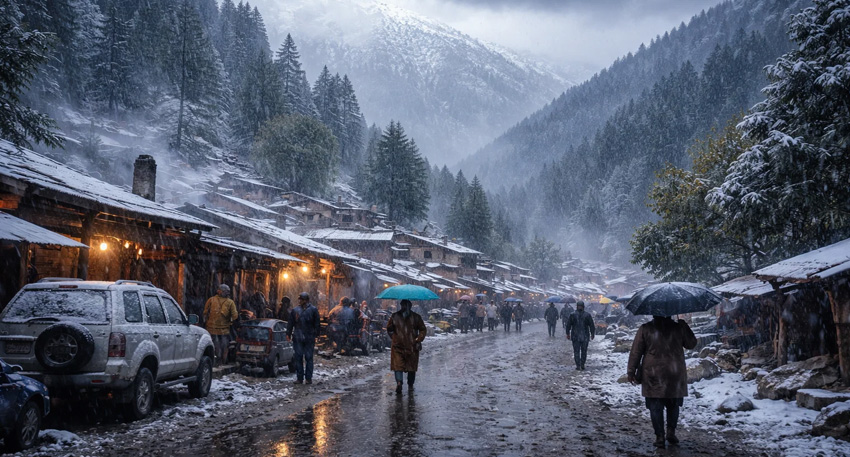 PDMA issues weather alert as rain, snowfall forecast across KP