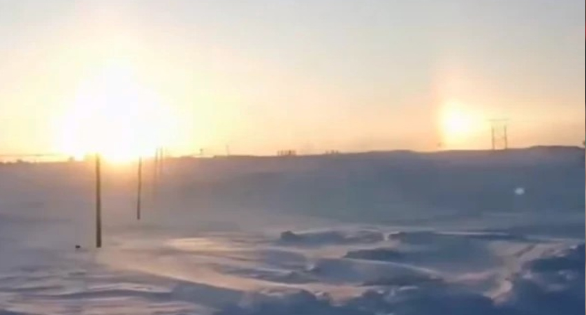 Two suns appear over Russia’s Sakhalin Island