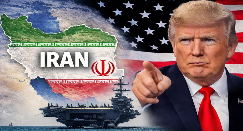 Trump warns Iran as US Naval fleet expands in Middle East