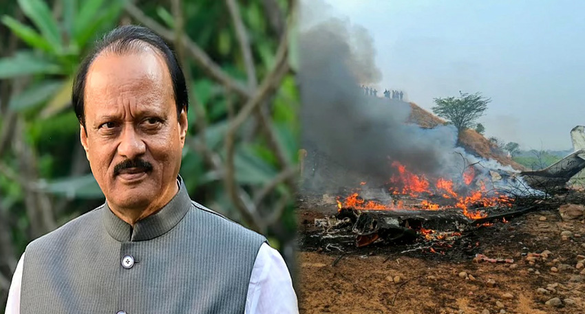 Indian CM Ajit Pawar killed in Baramati plane crash