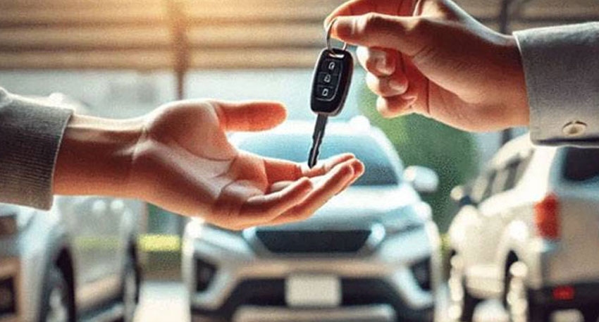 Online biometric system to simplify vehicle buying and selling