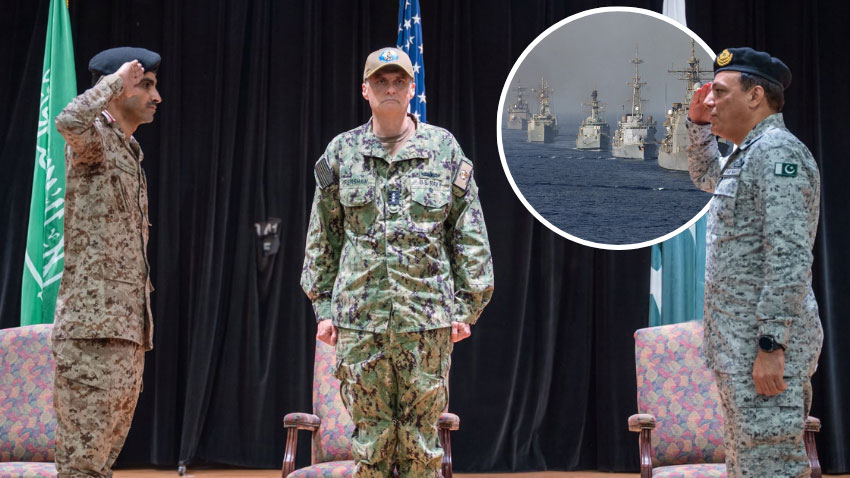 Pakistan Navy takes command of CTF-150 for the 14th time