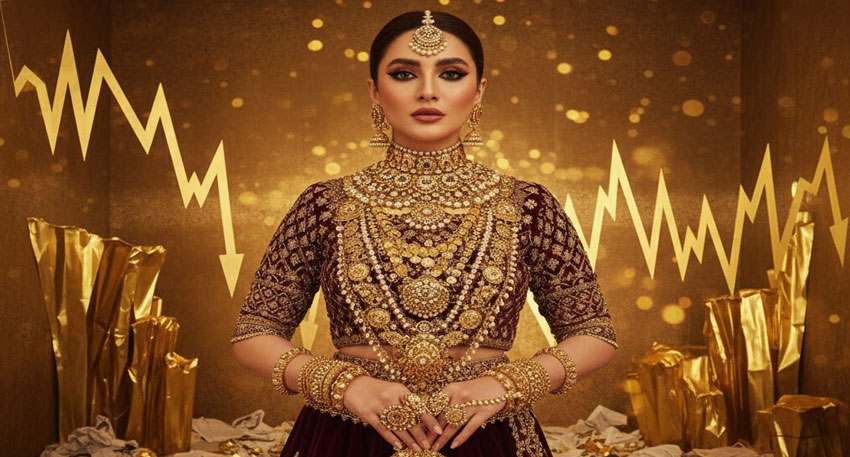 Gold rattles market with Rs61,000 fall after record highs