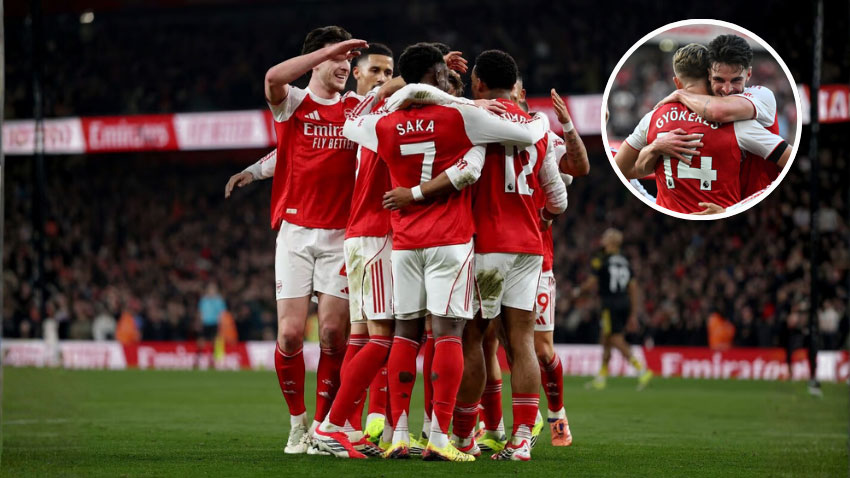 Arsenal defeat Leeds 4-0 in Premier League showdown