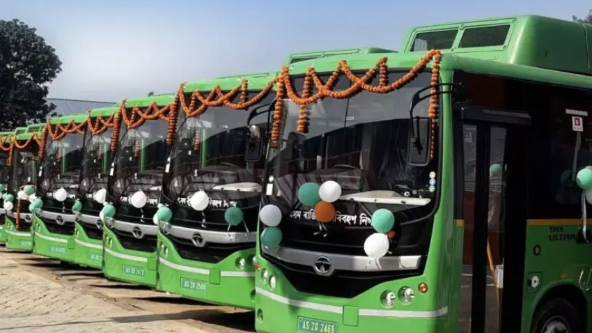 Murree has received 15 electric buses. File photo