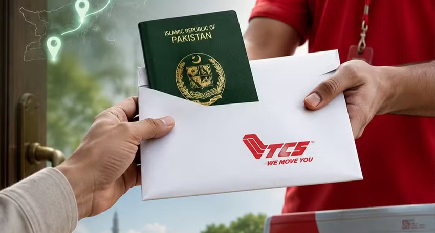 Pakistan passport home delivery service