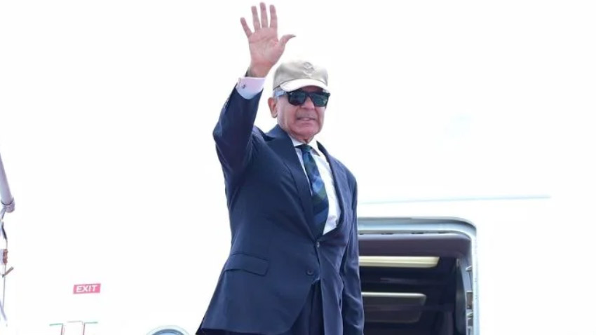 Prime Minister Shehbaz Sharif leaves for Iran. File photo