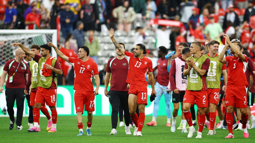 Switzerland beat Algeria. File photo