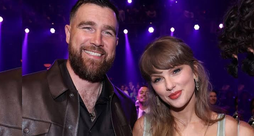 Taylor Swift and Travis Kelce