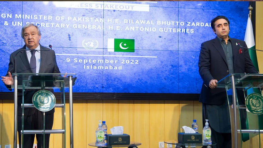 Climate change puts Pakistan’s economy, water and food security at risk. File photo