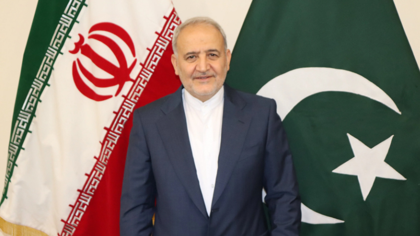 Iranian envoy thanks Pakistan for attending Ayatollah Ali Khamenei’s funeral. File photo
