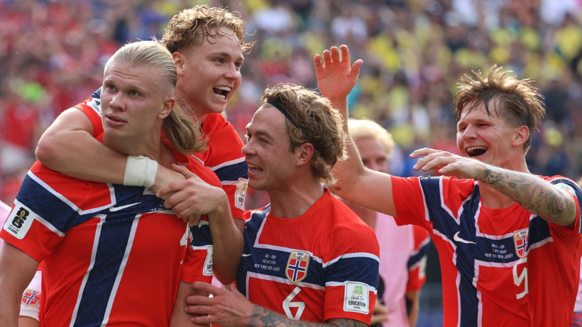 Haaland’s late double knocked Brazil out of the FIFA World Cup. File photo