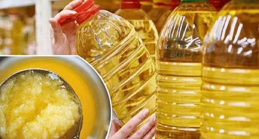 Ghee and cooking oil prices stay sky-rocketing as consumers demand relief. File photo
