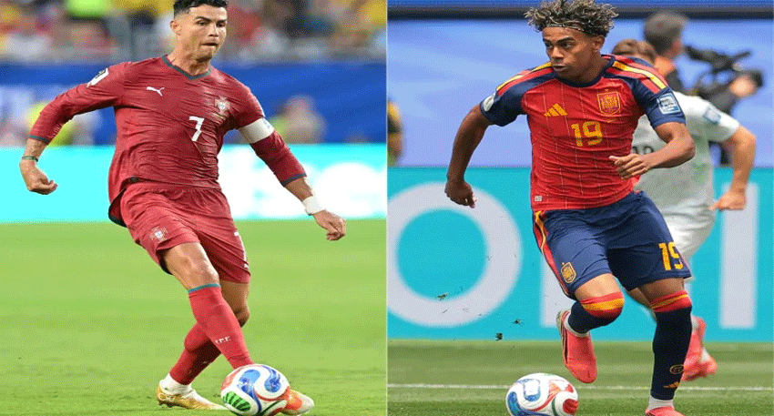 Spain edges Portugal