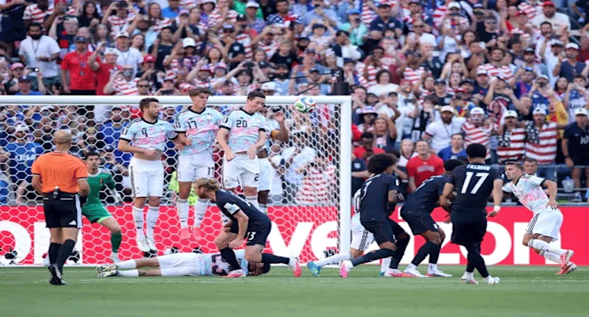 Belgium thrashes USA