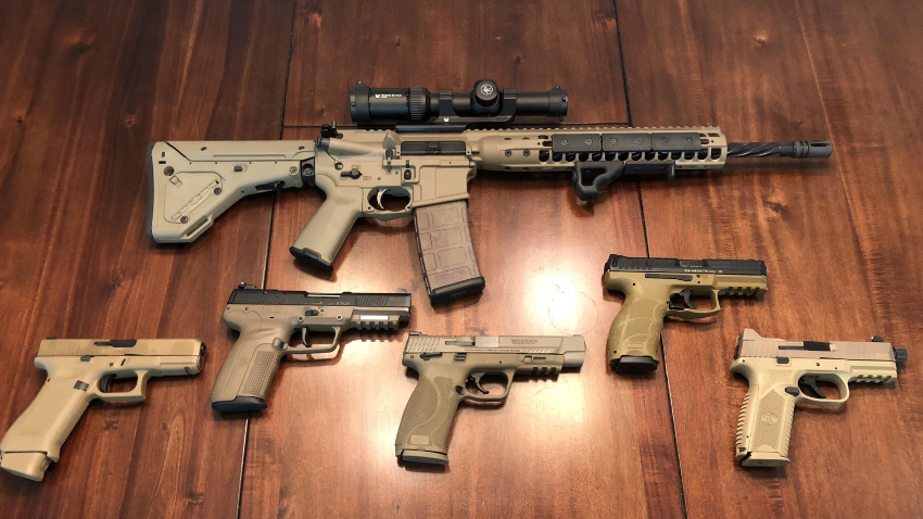 Govt plans a new law against illegal weapons. File photo